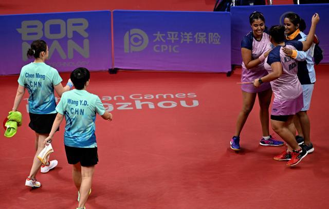 九游体育官网-两对世界冠军组合输给外敌 国乒无缘亚运女双四强